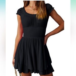 Women Casual Jumpsuit High Waist Rompers Dress